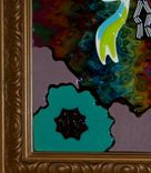 Fused Glass Day Of Dead Wall Art - Reflections 3 small