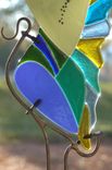 "Feng Shui Goddess"  - Health & Family - Fused Glass Sculpture 3 small