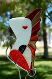 "Feng Shui Goddess" - Love & Marriage - Fused Glass Sculpture 1 small