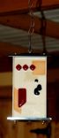 Kitchen Pendant Lights - Fused Glass 3 small