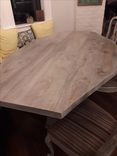 Custom Reclaimed Wood Dining Table With Bench 6 small