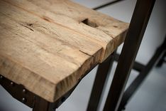 Custom Farmhouse Reclaimed Wood & Steel Dining Table, Rustic Kitchen Table & Bench, Conference Table 2 small