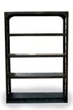 Industrial Steel Bookshelf, Room Divider, Home Library 1 small