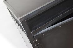 Industrial Media Cabinet, Hostess Stand, Kitchen Island 2 small