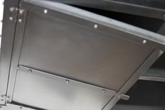 Industrial Media Cabinet, Hostess Stand, Kitchen Island 3 small