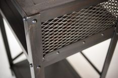 Industrial Night Stand, Urban Side Table, End Table 2 small