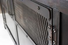 Industrial Media Cabinet, Tv Stand, Entertainment Center, Console Table, Accent Table, Bar 3 small