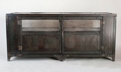 Industrial Media Cabinet, Tv Stand, Entertainment Center, Console Table, Accent Table, Bar 1 small