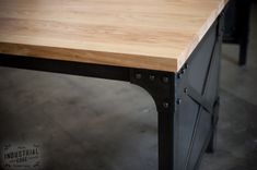 Modern L Shaped Ash Top And Steel Desk, Wood Top Printer Stand,Stainless Kitchen Cart 5 small