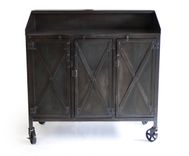Industrial Steel Rolling Hostess Stand, Host Stand, Restaurant Furniture, Podium, Pos, Kiosk 1 small