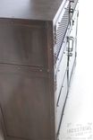 Handmade Industrial Steel Hostess Stand, Host Stand, Podium, Kiosk, Kitchen Island, 2 small