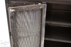 Custom Wine Cellar Cabinets, Reclaimed Wood And Steel Cabinets, Hammered Copper Sink, Mini Fridge 8 small