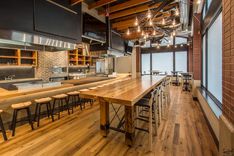 Custom Reclaimed Wood & Steel Conference Table / Farm Table / Community Table 1 small