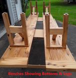 Reclaimed Barn Beam Farmhouse Table 4 small