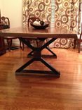 Live Edge Dining Room Table 4 small