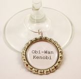 Upcycled Bottle Caps Star Wars Wine Charms In Set Of 8 2 small