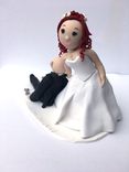 Time To Get Married Cake Topper 1 small