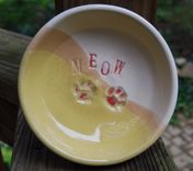 Cat Water And Food Bowl Feeding Set  Custom Made 8 small