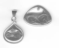Logo Jewelry In Sterling With Diamonds 2 small