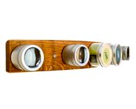 Wine Barrel Stave Magnetic Spice Rack - Flavor - Made From Retired California Wine Barrels 5 small