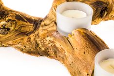 Grapevine 5 Candle Holder - Midway - Made From Retired California Grapevines 2 small