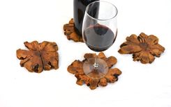 Grapevine Coaster Set - Made From Retired Ca Grapevines 2 small
