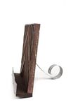 Wine Barrel Cookbook Or Tablet Stand - Chevron - Made From Ca Wine Barrels 3 small