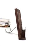Wine Barrel Cookbook Or Tablet Stand - Chevron - Made From Ca Wine Barrels 5 small