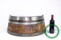 Wine Barrel Pet Feeder - Demitasse - Made From Reclaimed California Cabernet Barrels 4 small
