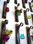 Aerides Dozen - Wine Barrel Stave Candle Or Flower Holders 2 small