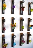 Aerides Dozen - Wine Barrel Stave Candle Or Flower Holders 4 small