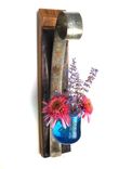 Aerides Dozen - Wine Barrel Stave Candle Or Flower Holders 6 small