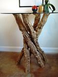Grapevine Pub Or Tasting Table - Optima - Made From Retired Ca Grapevines 3 small