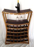 Large Wine Barrel Wine Rack - Chianti - Made From Retired Napa Wine Barrels 3 small