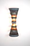 Wine Barrel Double Sconce - Farfalle - Made From Retired California Wine Barrel Rings 1 small