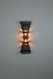 Wine Barrel Double Sconce - Farfalle - Made From Retired California Wine Barrel Rings 2 small