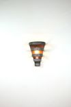 Wine Barrel Ring Wall Sconce - Salita - Made From Retired California Wine Barrel Rings 7 small