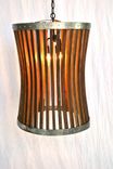 Wine Barrel Chandelier - He - Made From Reclaimed Napa Wine Barrels 4 small