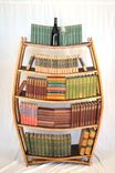 Wine Barrel Bookcase - Amarone - Made From Retired California Wine Barrels 2 small