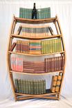 Wine Barrel Bookcase - Amarone - Made From Retired California Wine Barrels 5 small