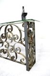 Wine Barrel Ring Entry Or Sofa Table - Regalia - Made From Retired California Wine Barrel Rings 3 small