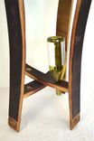 Wine Barrel Tasting Or Bistro Table - Serenoa - Made From Retired California Wine Barrels 4 small