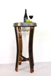 Wine Barrel Tasting Or Bistro Table - Serenoa - Made From Retired California Wine Barrels 5 small
