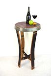 Wine Barrel Tasting Or Bistro Table - Serenoa - Made From Retired California Wine Barrels 6 small