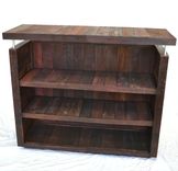 Wine Barrel Hostess Stand Or Bar With Chalkboard Front - Rostrum - Made From Retired Ca Wine Barrels 2 small