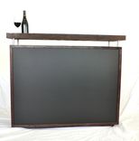Wine Barrel Hostess Stand Or Bar With Chalkboard Front - Rostrum - Made From Retired Ca Wine Barrels 6 small