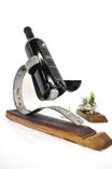 Counter Top Bottle Holder - Acerbus - Made From Retired California Wine Barrels 1 small