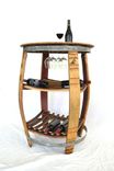 Wine Barrel Bistro / Tasting Table - Ravenea - Made From Retired California Wine Barrels 2 small
