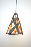 Wine Barrel Pendant Light - Brushfire - Made From Retired California Wine Barrels 2 small