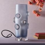 Hand Blown Art Glass Contemporary Sculptural Table Lamp 2 small